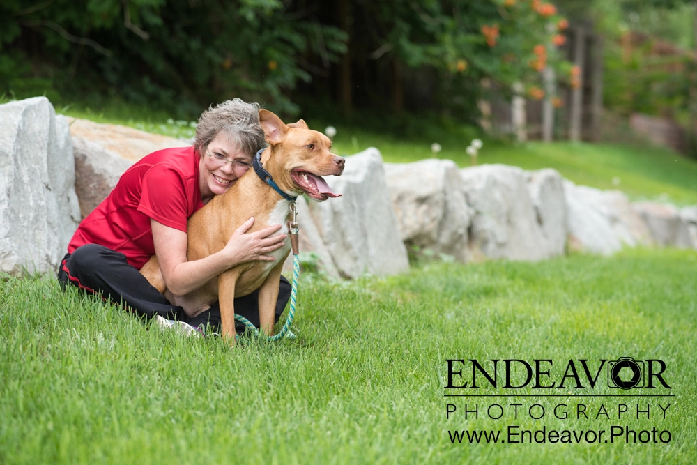pet dog photograph at park